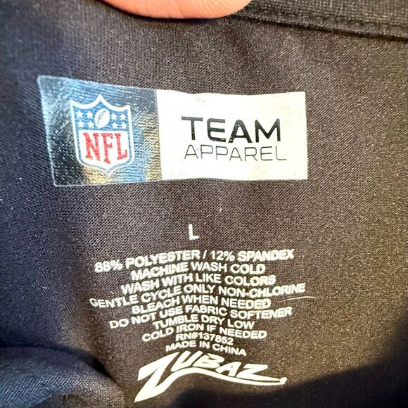 NWT Zubaz NFL Men's New Orleans Saints Elevated Lightweight Hoodie with Camo Ac - Picture 4 of 6